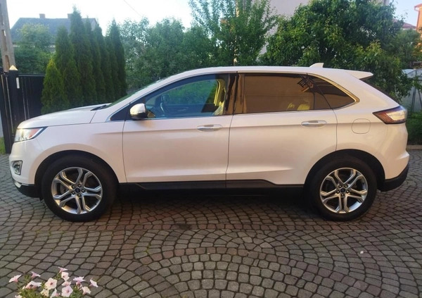 Ford EDGE cena 82900 przebieg: 137000, rok produkcji 2017 z Łapy małe 379